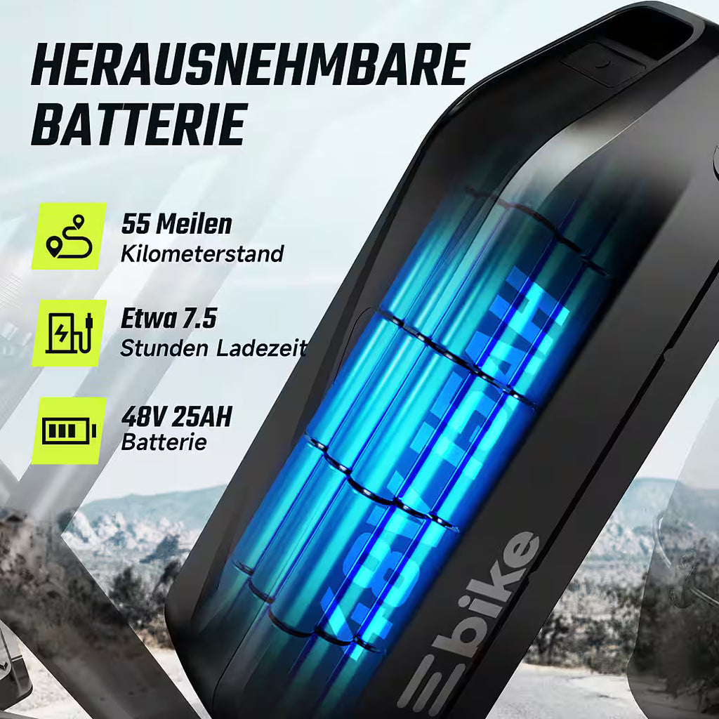 SISIGAD R002 PLUS Fatbike E-Bike 20 Zoll