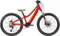S'COOL E-Bike Mountainbike e-troX race 24-9S Alivio – Red/Orange