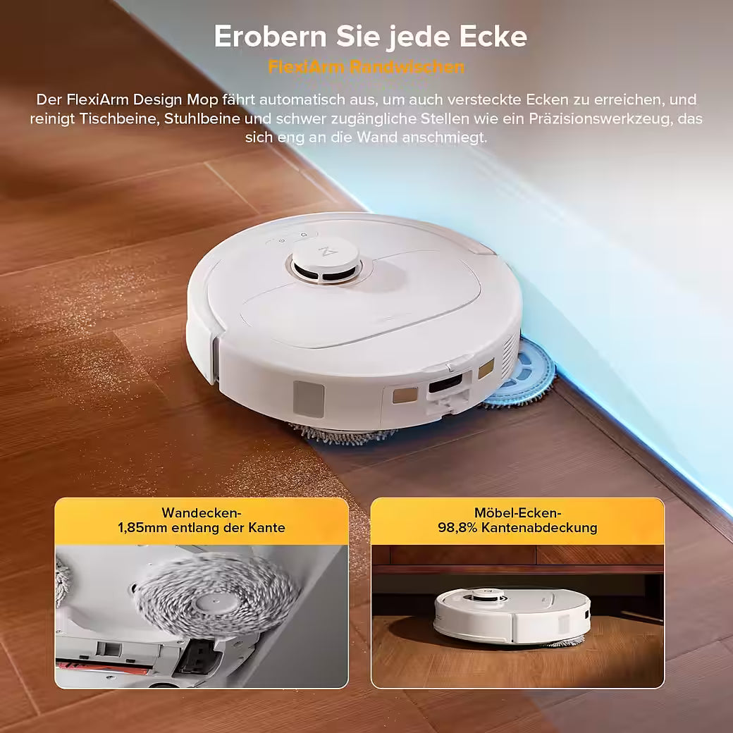 ROBOROCK Qrevo S5V – Saugroboter mit Wischfunktion und anhebbarem Wischmopp