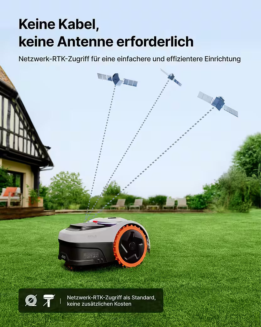 Segway Navimow i205 AWD – Mähroboter ohne Begrenzungskabel
