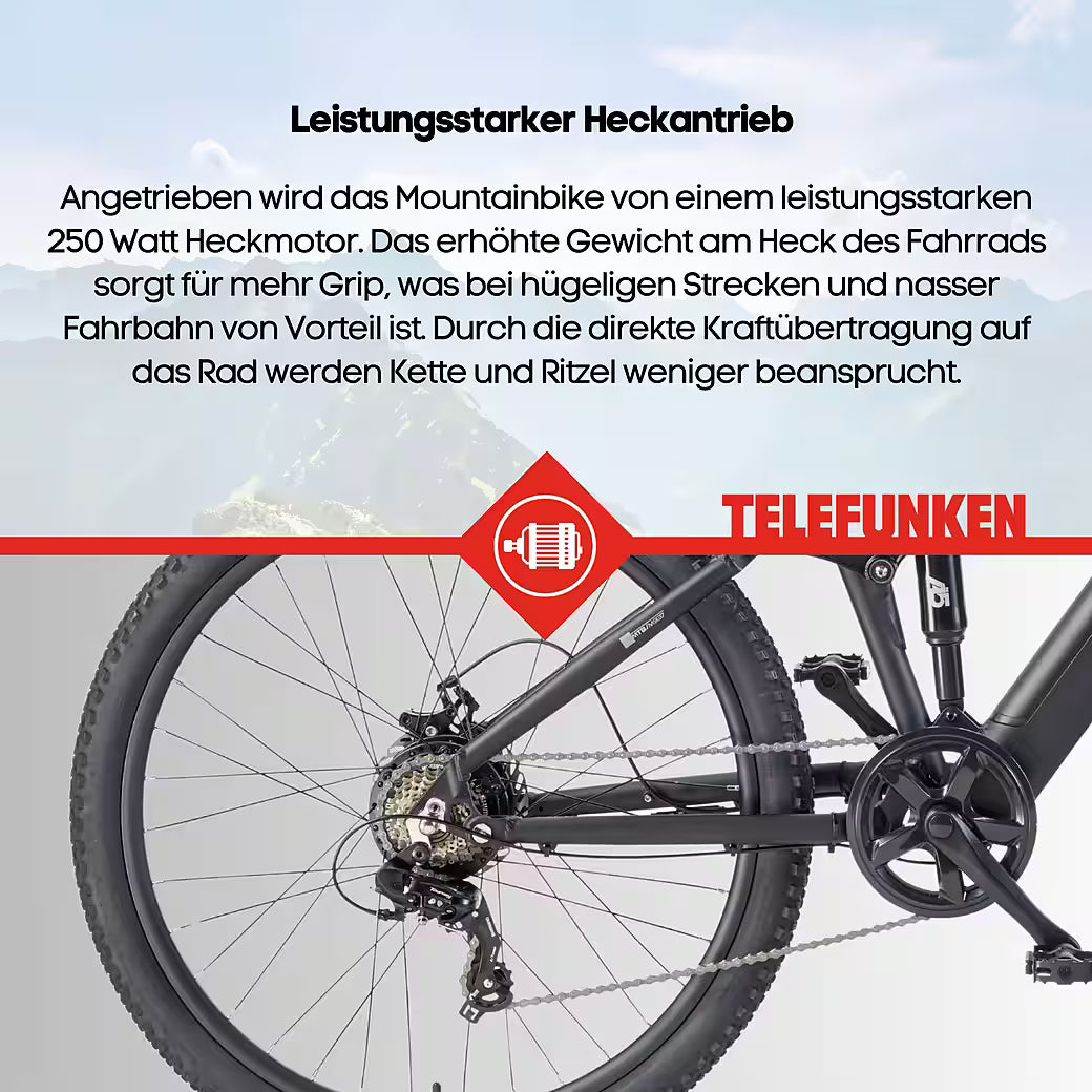 TELEFUNKEN Aufsteiger M937 E-Bike Mountainbike