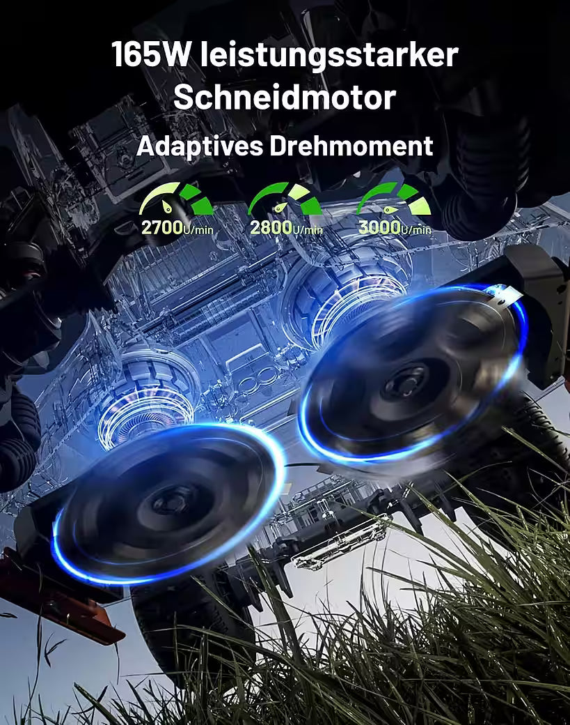 MAMMOTION  Rasenmähroboter LUBA 3 AWD 3000 mit Garage