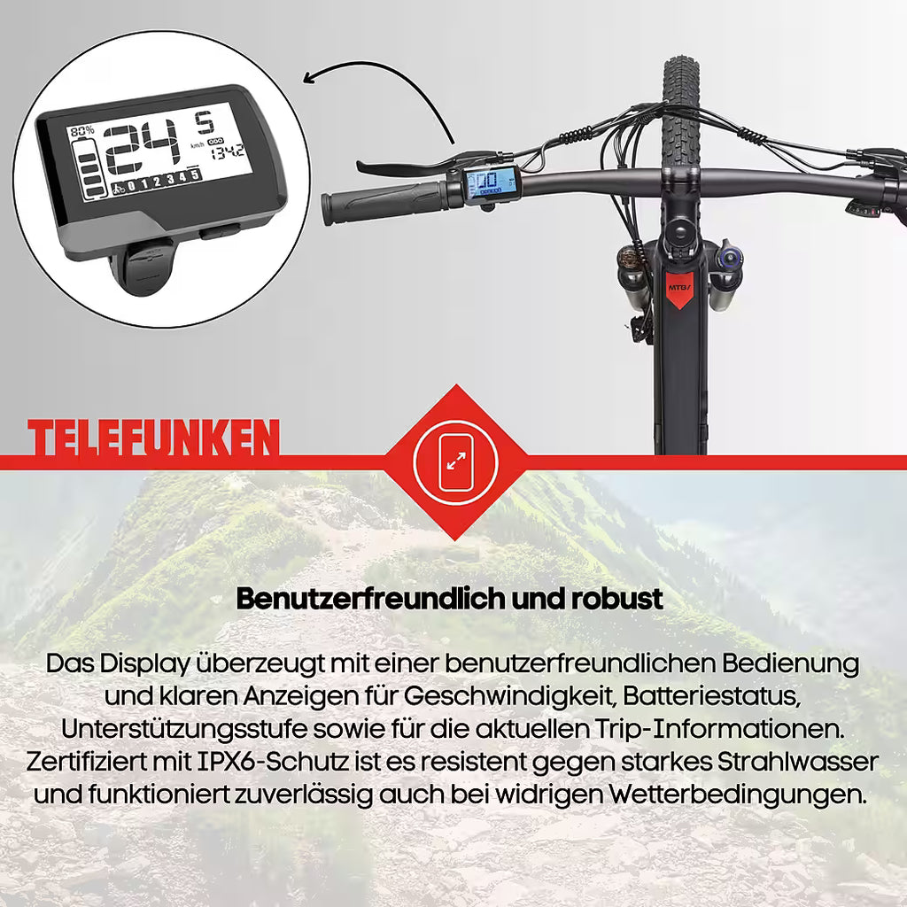TELEFUNKEN Aufsteiger M937 E-Bike Mountainbike
