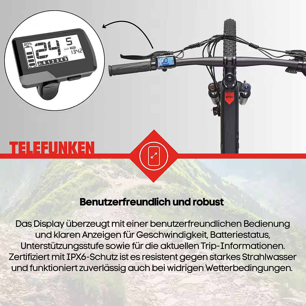TELEFUNKEN Aufsteiger M937 E-Bike Mountainbike