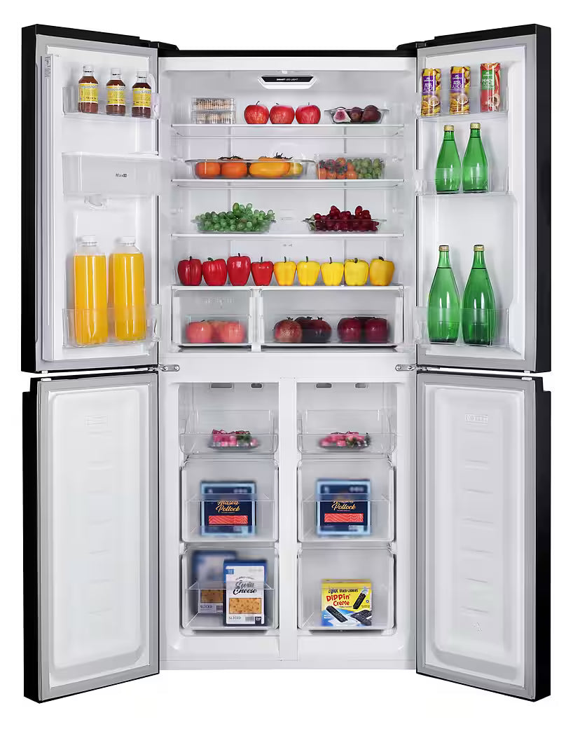 HANSEATIC Multi Door Kühl-/Gefrierkombination HCDC18080CWDBI