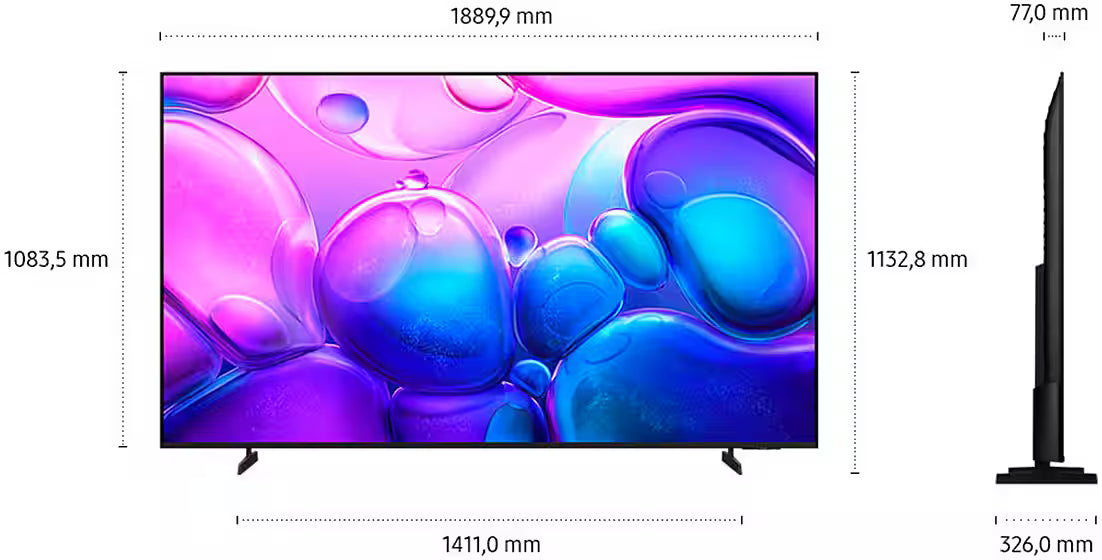 SAMSUNG GQ85Q6FAAU QLED 85 Zoll 4K Fernseher