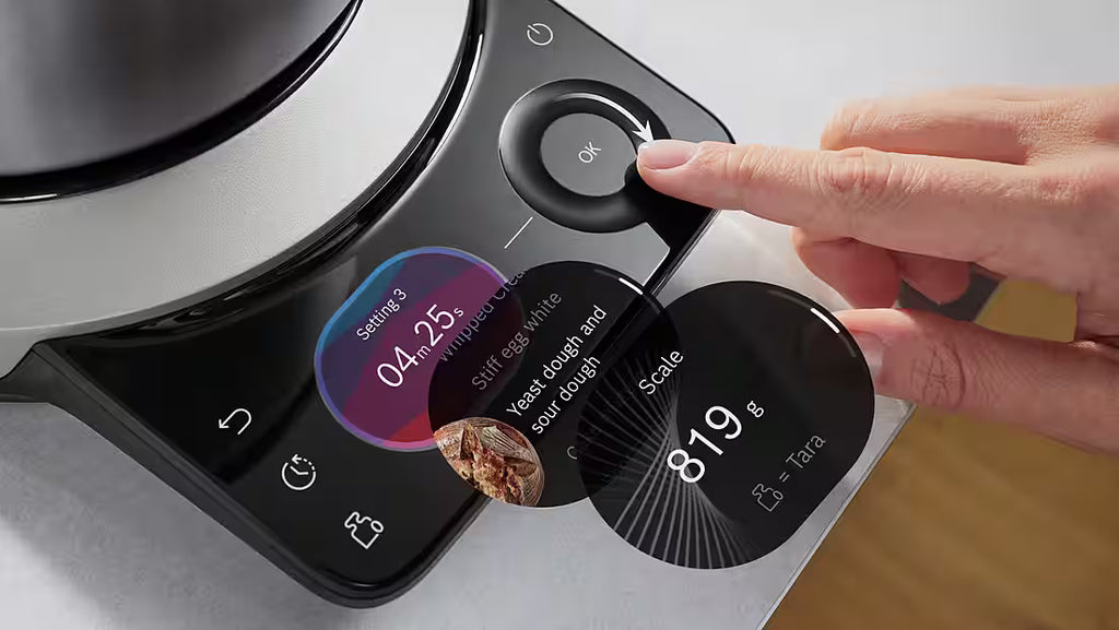 BOSCH Serie 8 MUMS8ZS22 Hochleistungs-Küchenmaschine mit 1.800-Watt-Motor und integrierter Waage