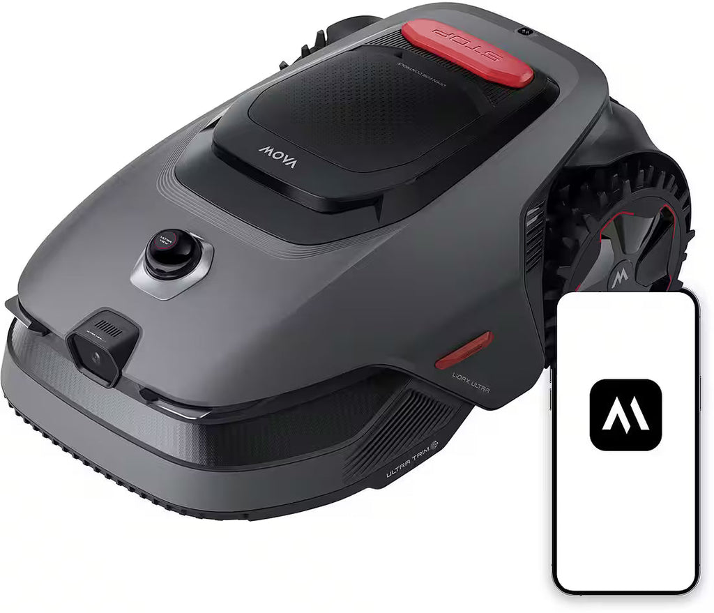 MOVA LiDAX Ultra 800 – Kabelloser Mähroboter mit 3D-LiDAR &amp; AI Vision