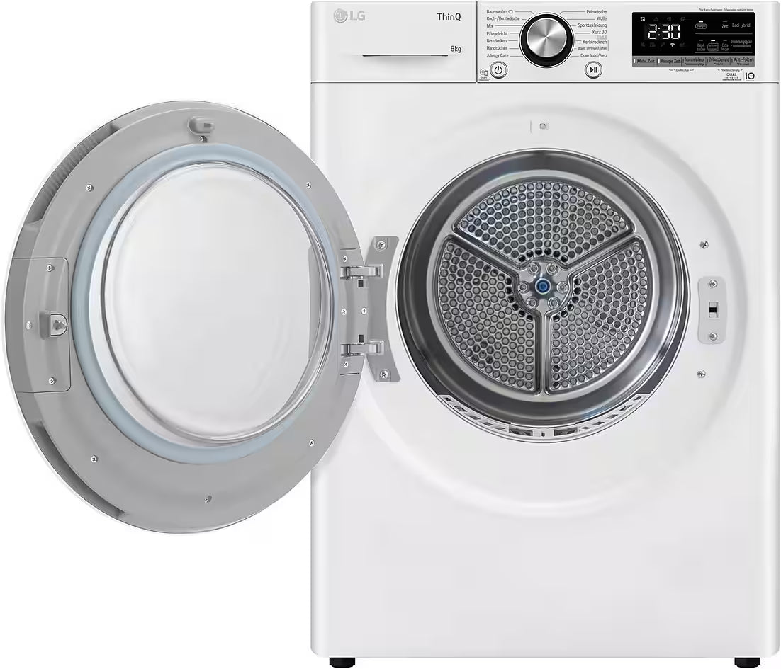 LG Vivace RT80V9W Heat Pump Dryer