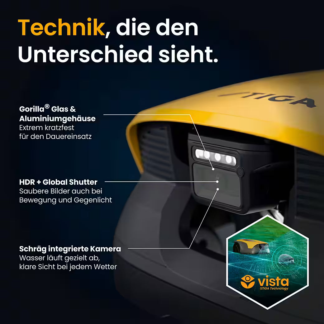 STIGA A 6v – Rasenmähroboter ohne Begrenzungskabel