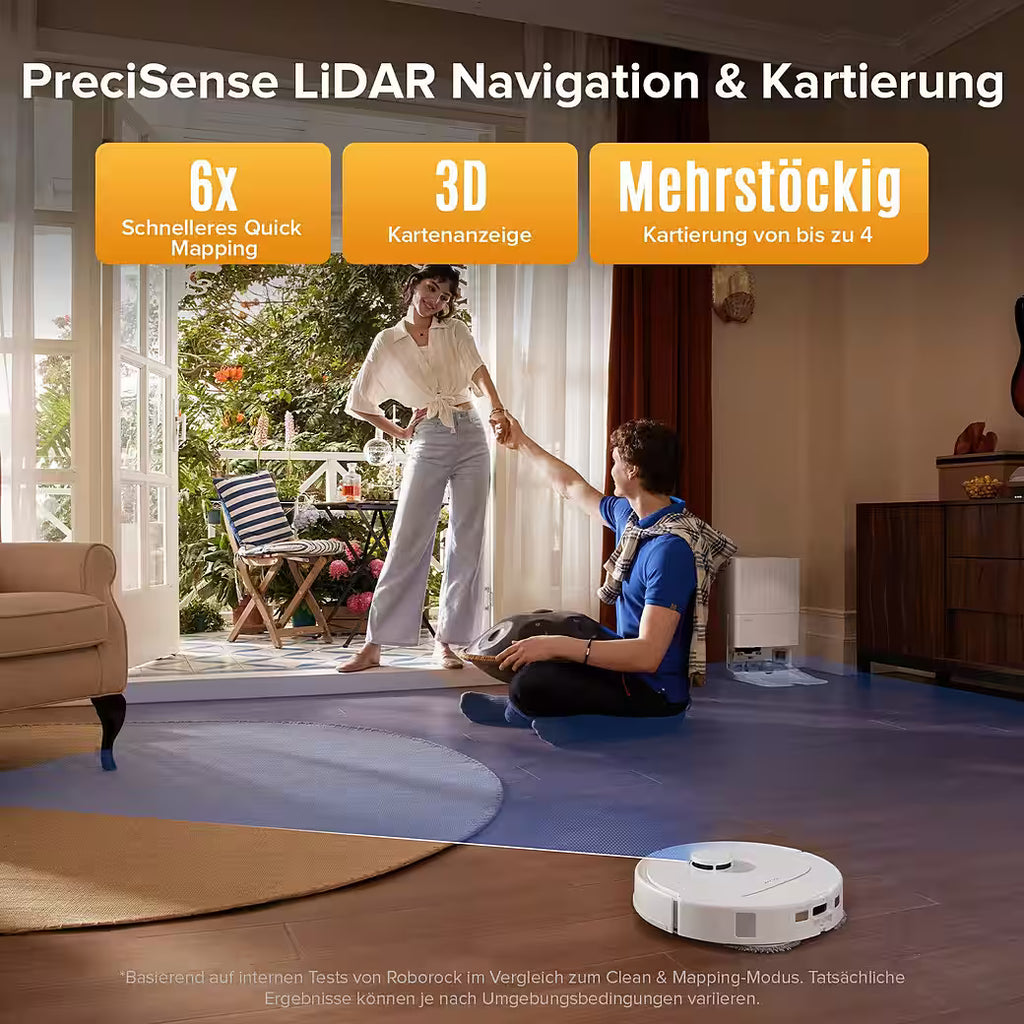 ROBOROCK QV 35S – Saugroboter mit Wischfunktion