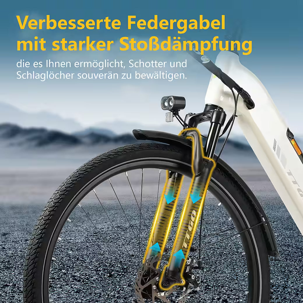 TTGO C3 2.0 E-Bike Cityrad 28 Zoll