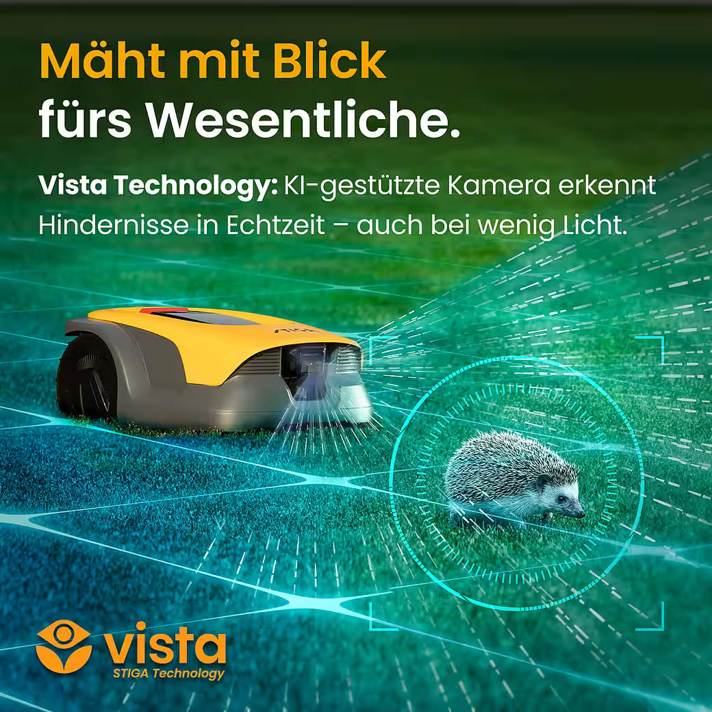 STIGA A 6v – Rasenmähroboter ohne Begrenzungskabel