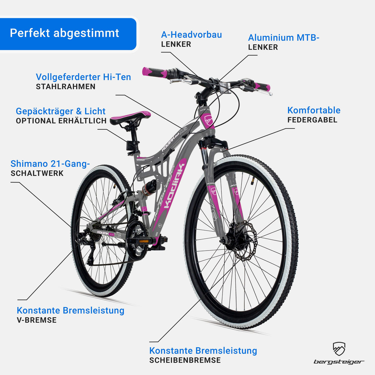 AGON Alpha E-Bike Mountainbike