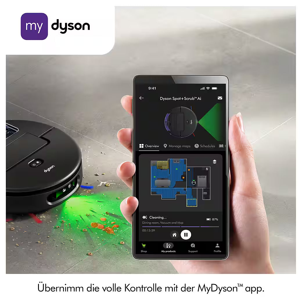 DYSON Spot+Scrub Ai – Saugroboter mit Wischfunktion