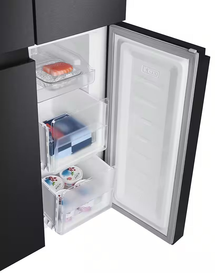 HANSEATIC Multi-Door Refrigerator/Freezer HCDB18080DWDBI