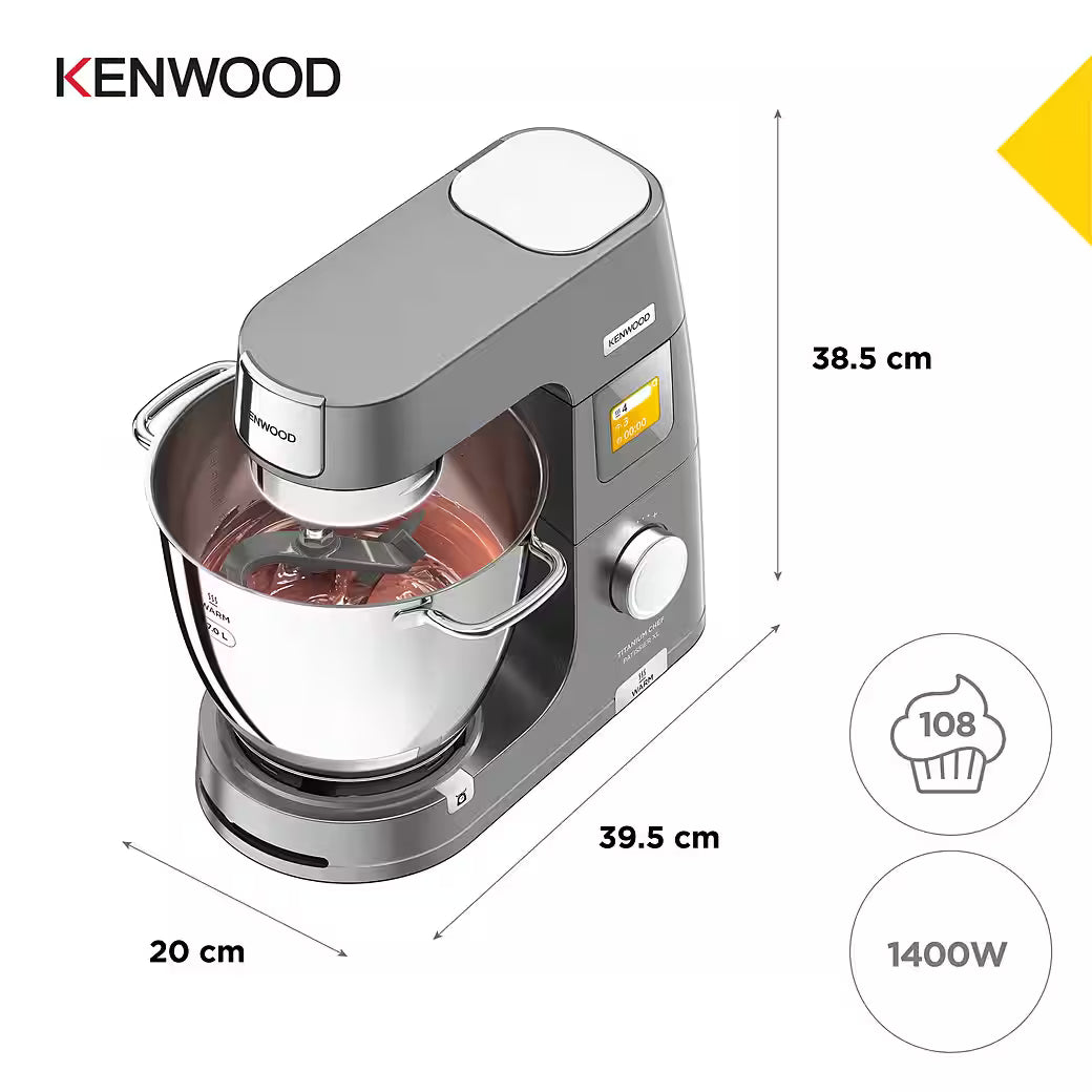 KENWOOD Titanium Chef Patissier XL KWL90.594SI