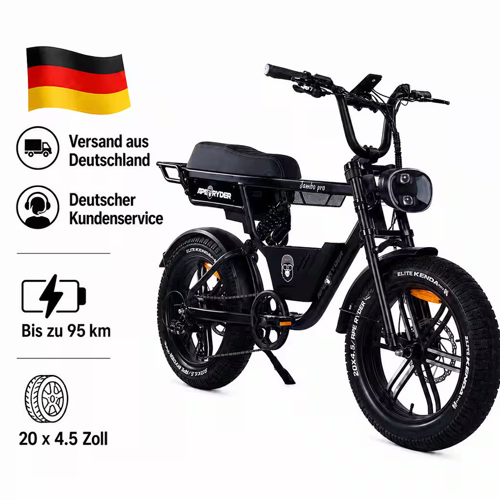 APE RYDER Jambo Pro – E-Fatbike 20 Zoll