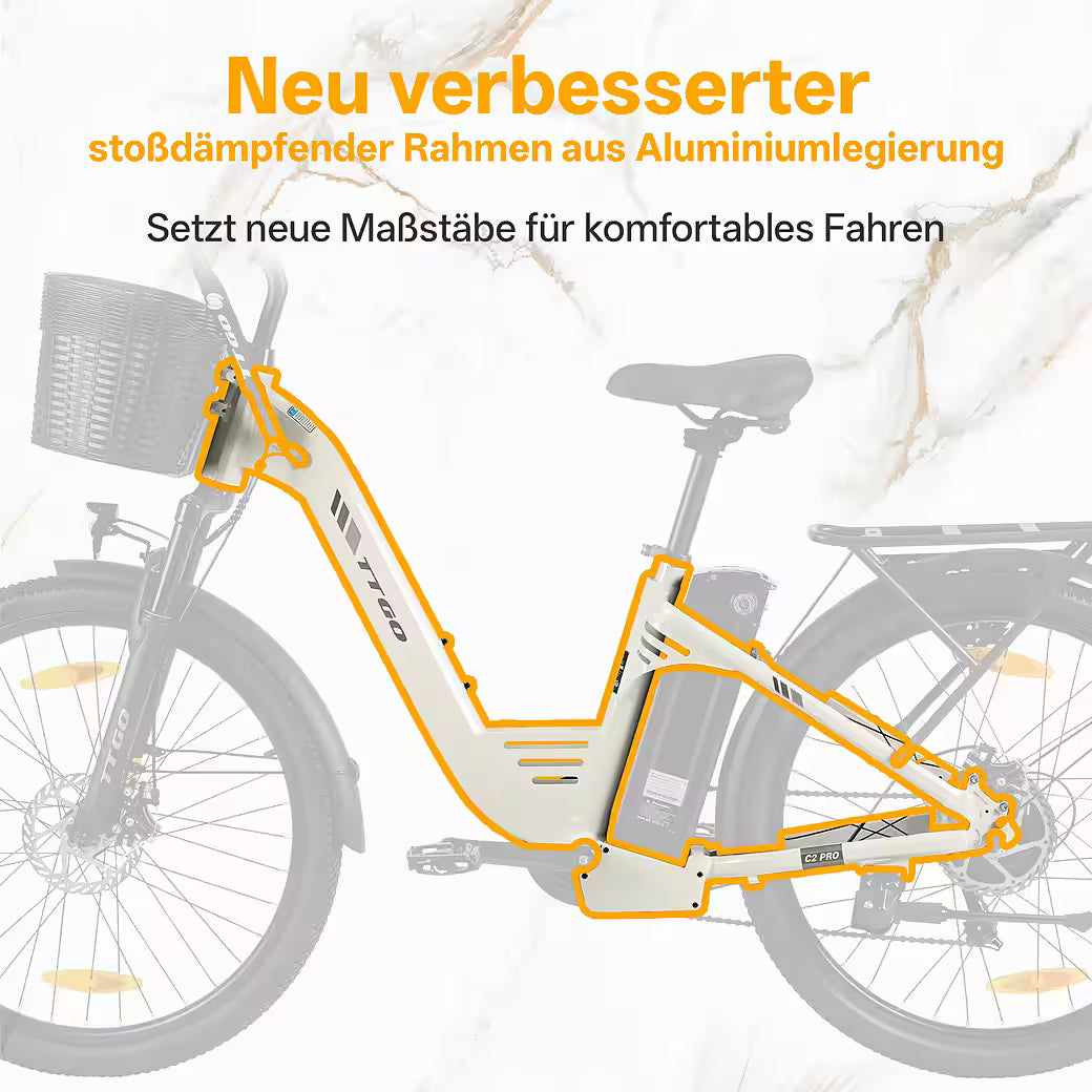 TTGO E-Bike Cityrad 26 Zoll