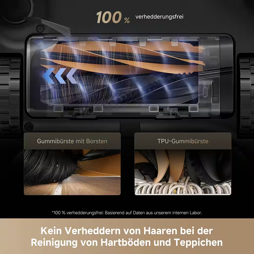 DREAME Aqua10 Ultra Track Complete White – Saugroboter mit Wischfunktion