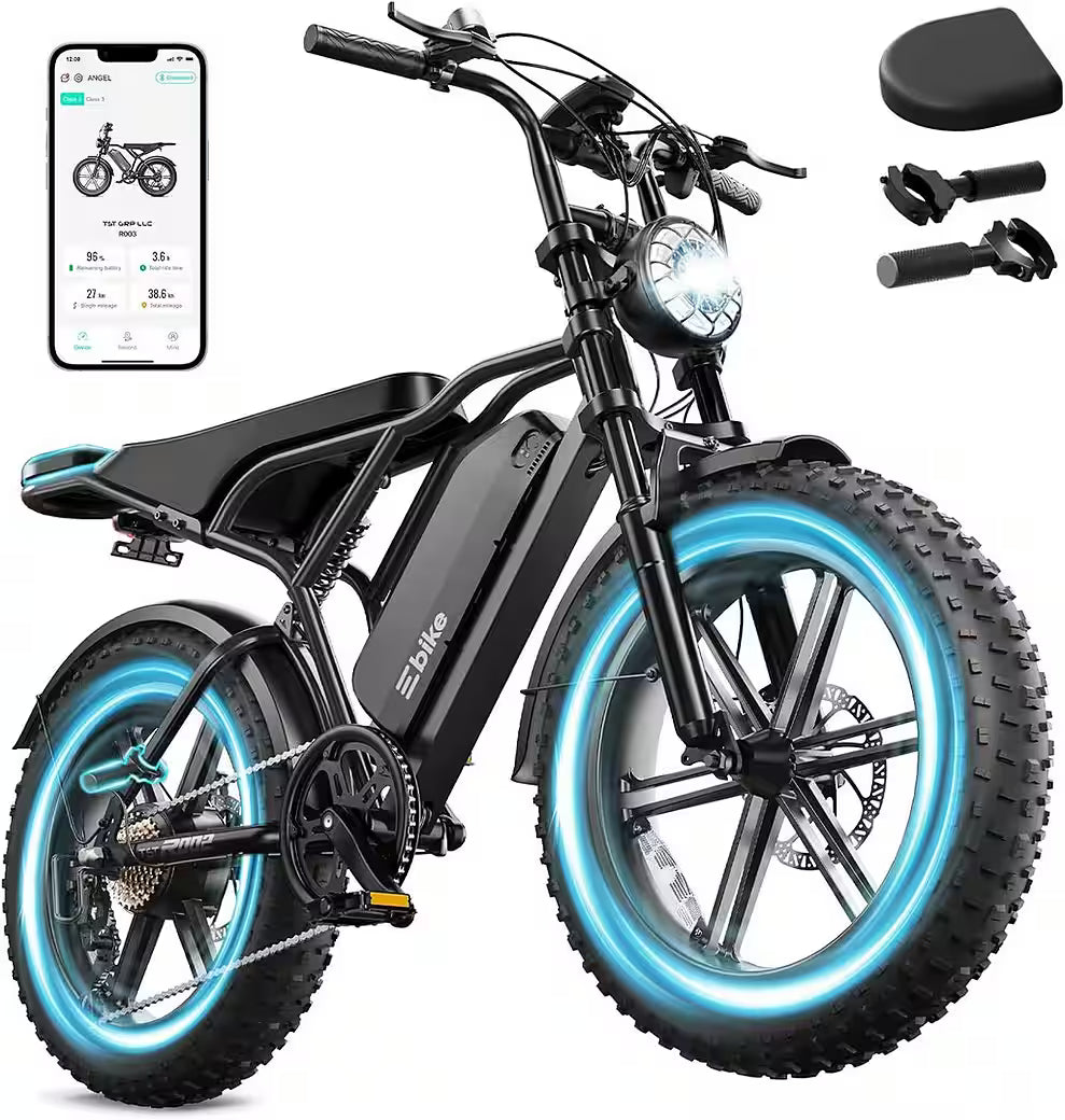 SISIGAD R002 PLUS Fatbike E-Bike 20 Zoll