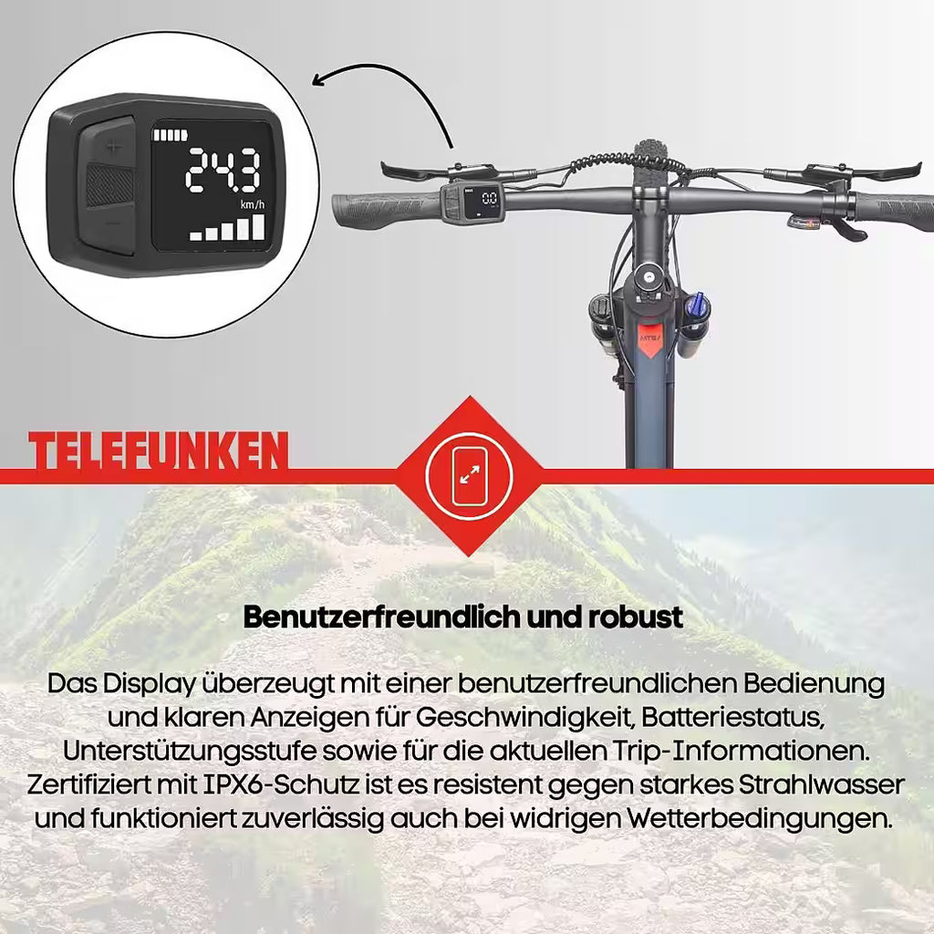 TELEFUNKEN Aufsteiger M936 E-Bike Mountainbike
