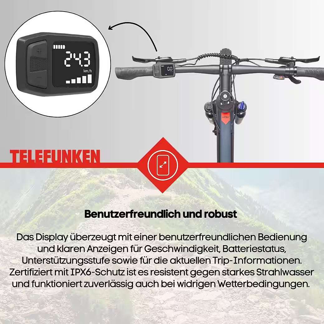 TELEFUNKEN Aufsteiger M936 E-Bike Mountainbike