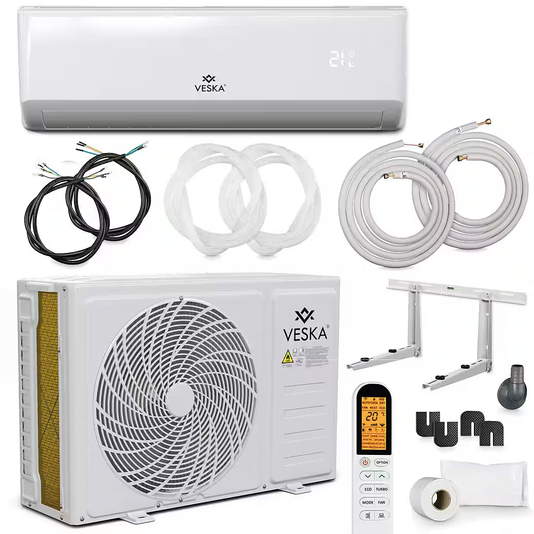 VESKA® Split-Klimaanlage Inverter 12.000 BTU – 3,5 kW