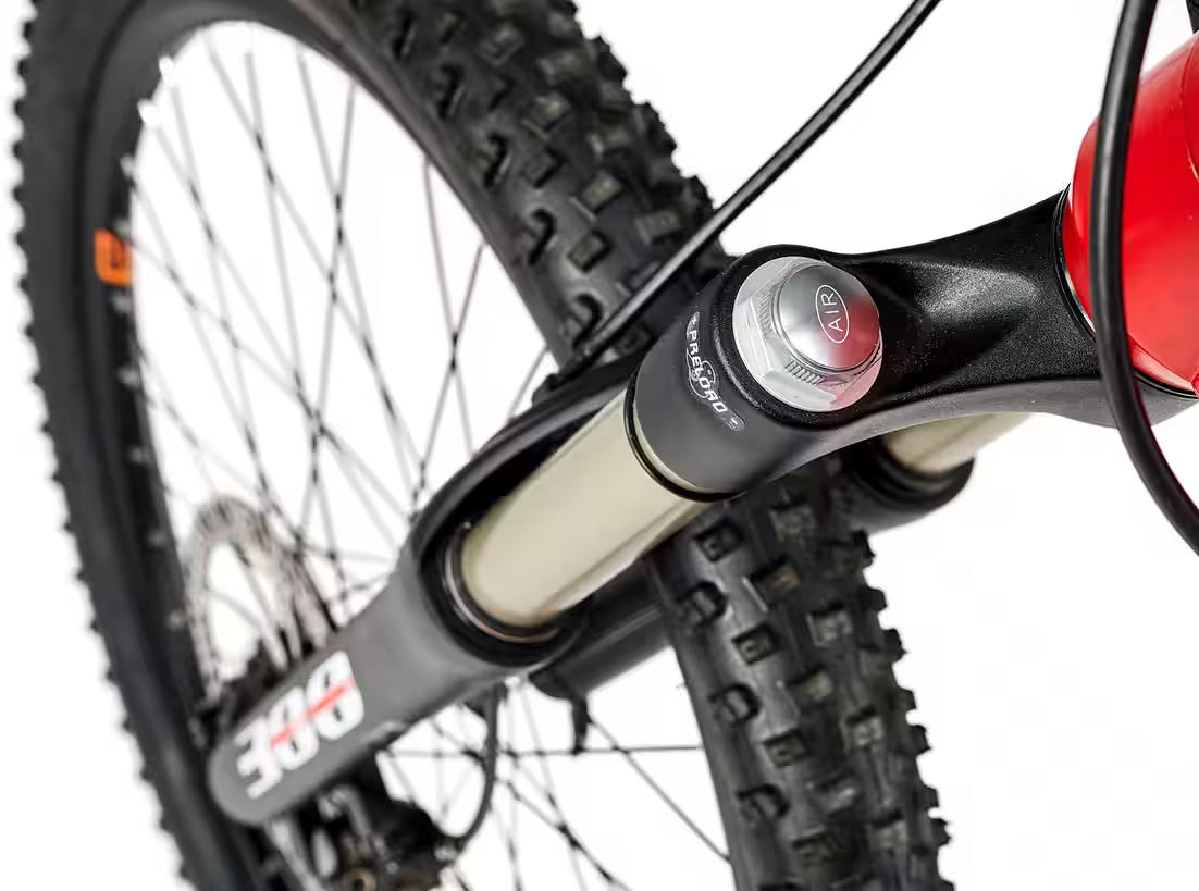 S'COOL E-Bike Mountainbike e-troX race 24-9S Alivio – Red/Orange