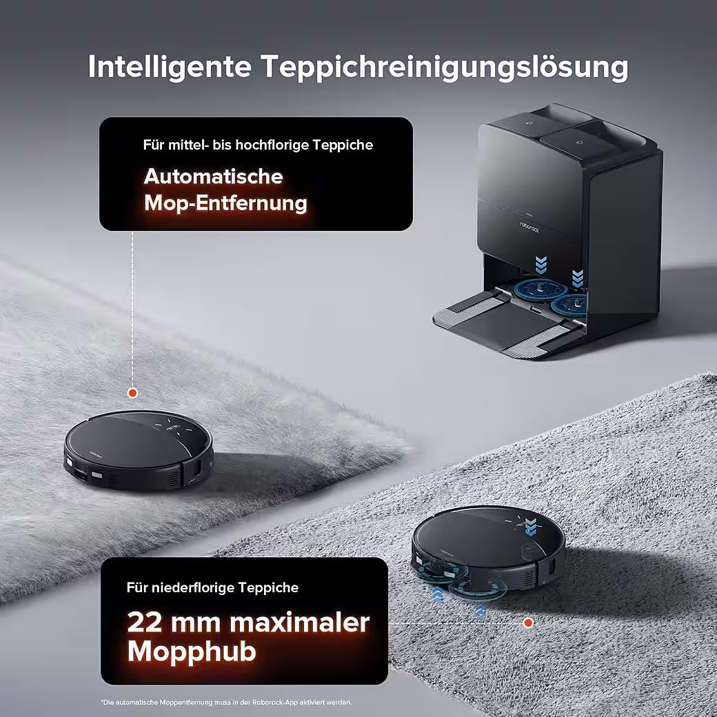 ROBOROCK Saros 10R – Saugroboter mit Wischfunktion