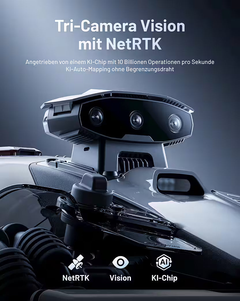 MAMMOTION LUBA Mini 2 AWD 1000 – Mähroboter ohne Begrenzungskabel