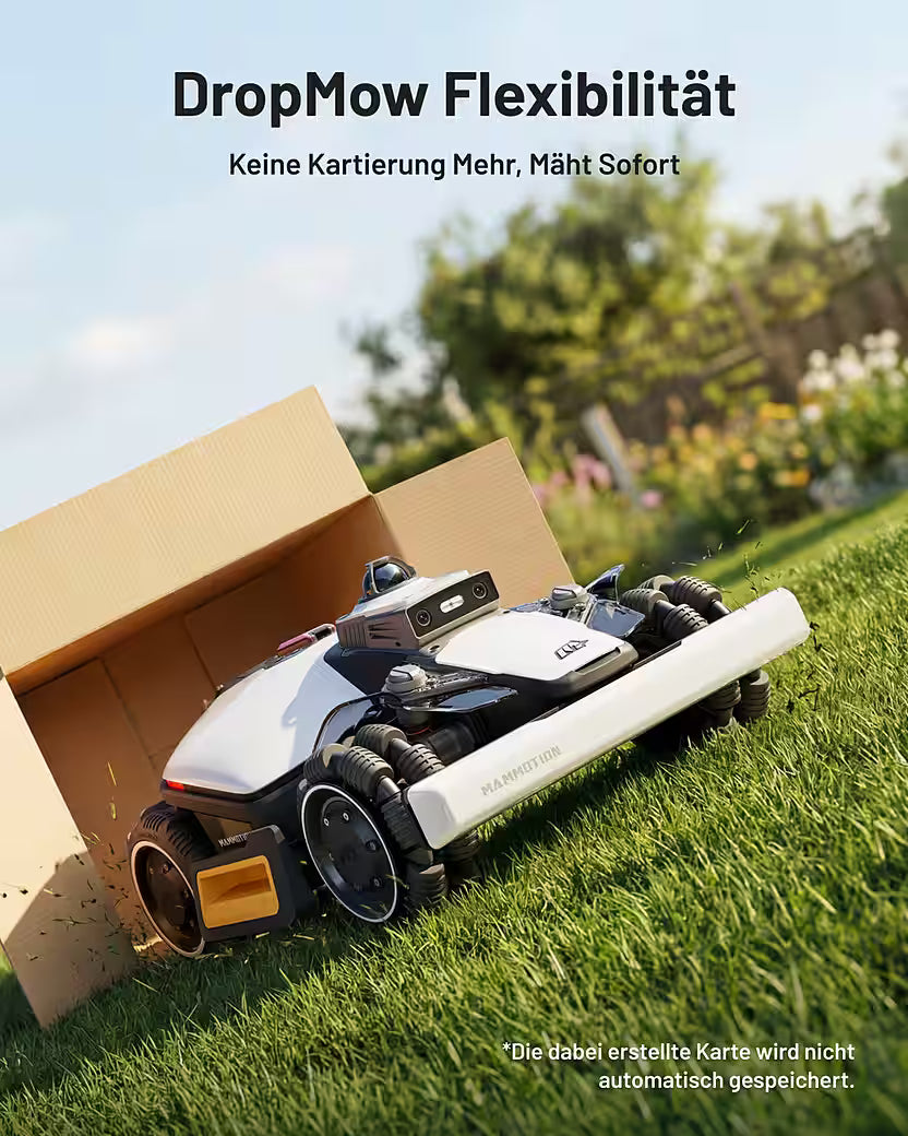 MAMMOTION LUBA Mini 2 AWD 1500 – Mähroboter ohne Begrenzungsdraht