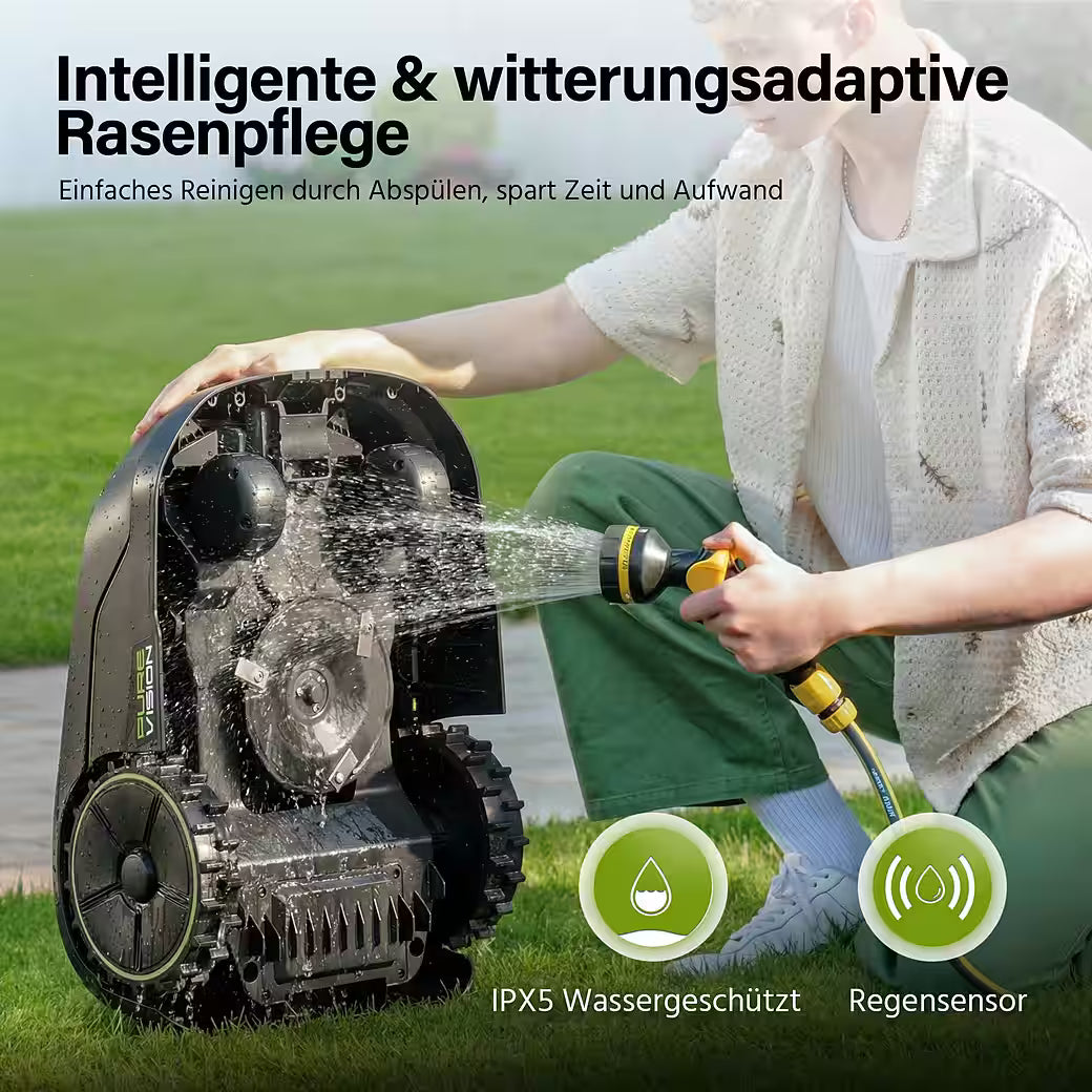 SUNTEK Pure Vision – Mähroboter ohne Begrenzungskabel