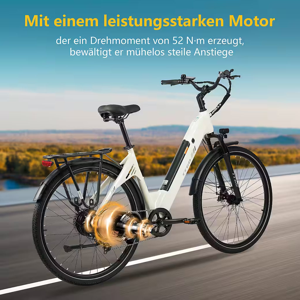 TTGO C3 2.0 E-Bike Cityrad 28 Zoll