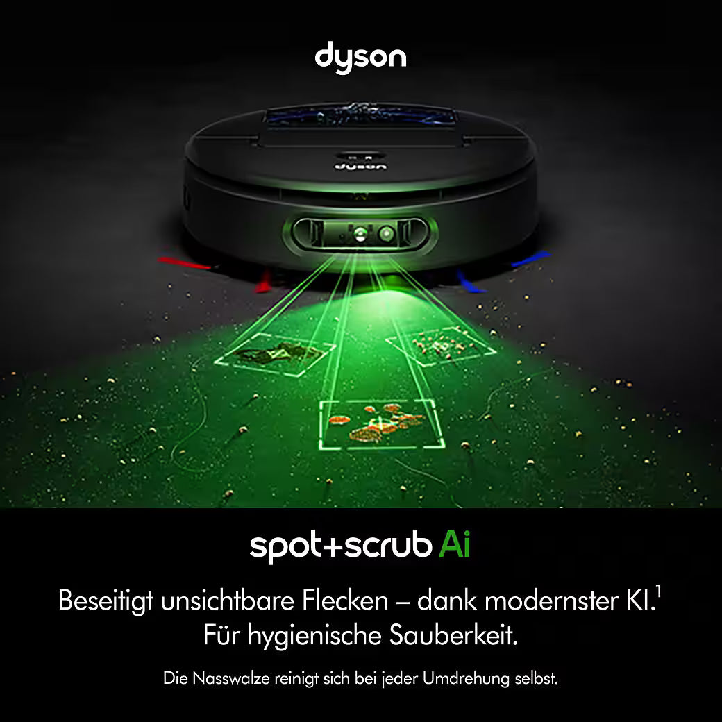 DYSON Spot+Scrub Ai – Saugroboter mit Wischfunktion