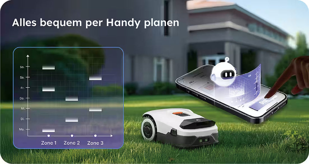 ANTHBOT M9 – Rasenmähroboter ohne Begrenzungskabel