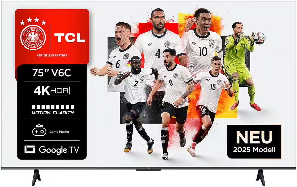 TCL 75V6CXB 75 Zoll 4K LED-Fernseher