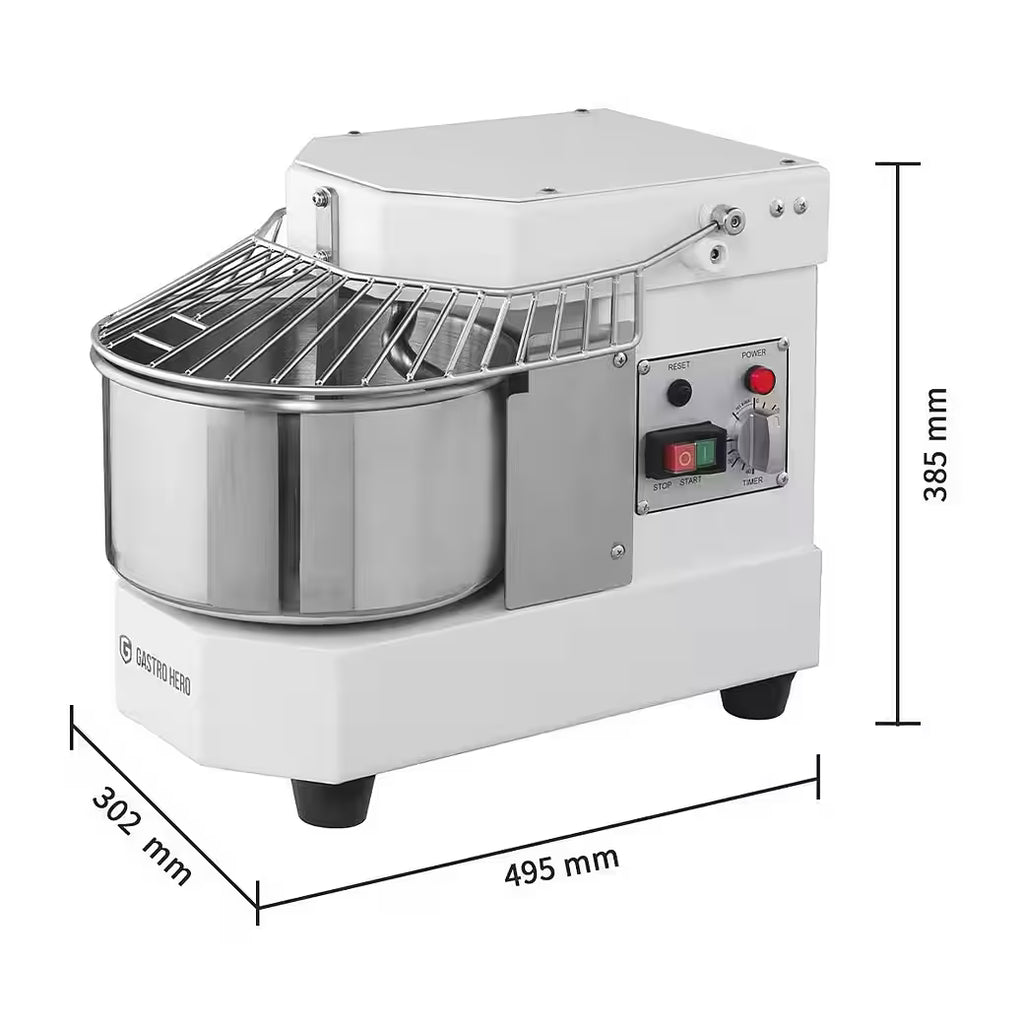 GASTROHERO Teigknetmaschine ECO 8 Liter