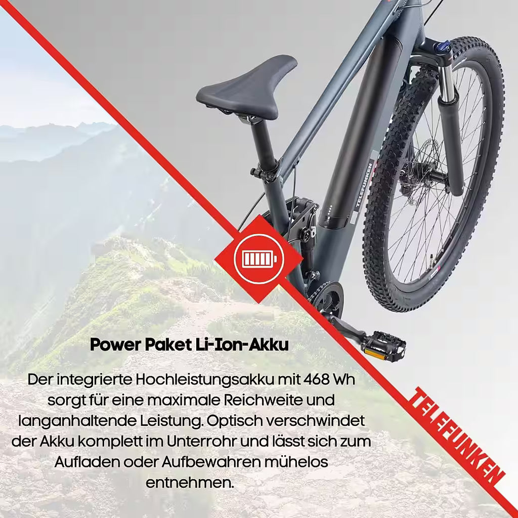 TELEFUNKEN Aufsteiger M936 E-Bike Mountainbike