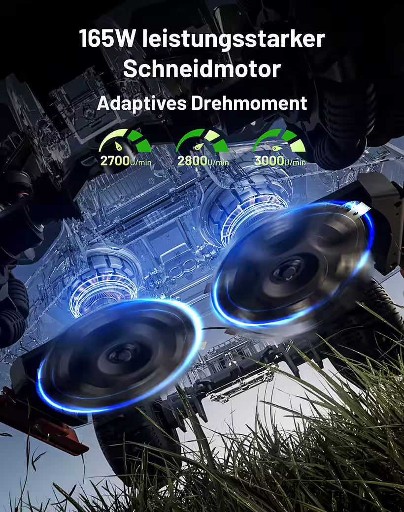 ECOACS GOAT O1200 LiDAR PRO – Robot tondeuse avec double LiDAR
