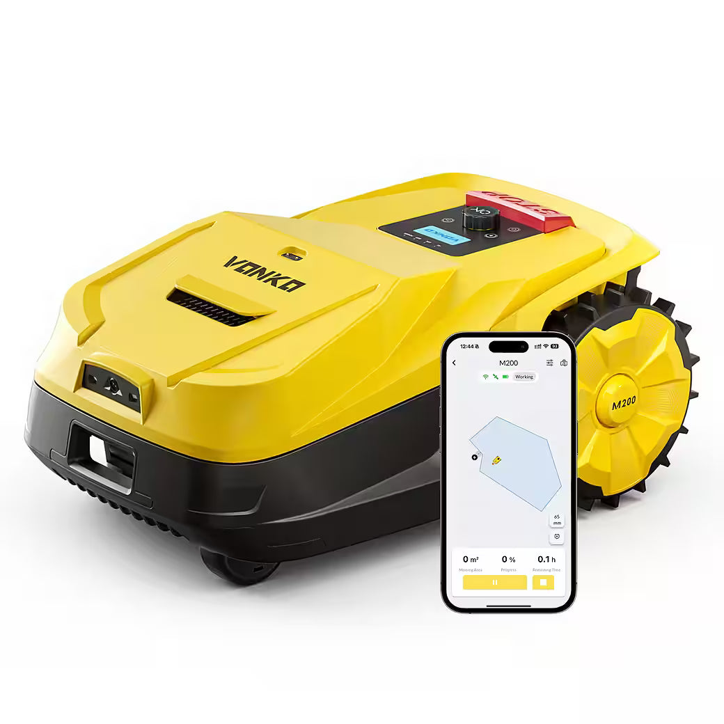 VONKO M200 – Mähroboter ohne Begrenzungskabel mit RTK + AI Vision