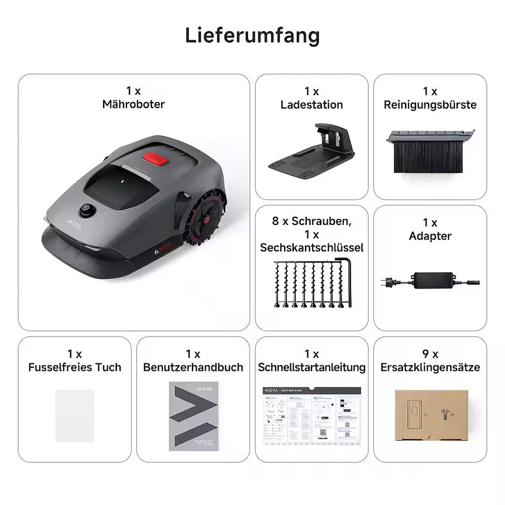 MOVA 1000 – Intelligenter Rasenmähroboter