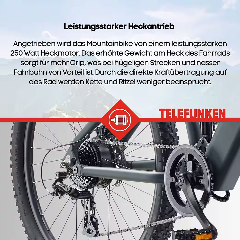 TELEFUNKEN Aufsteiger M936 E-Bike Mountainbike