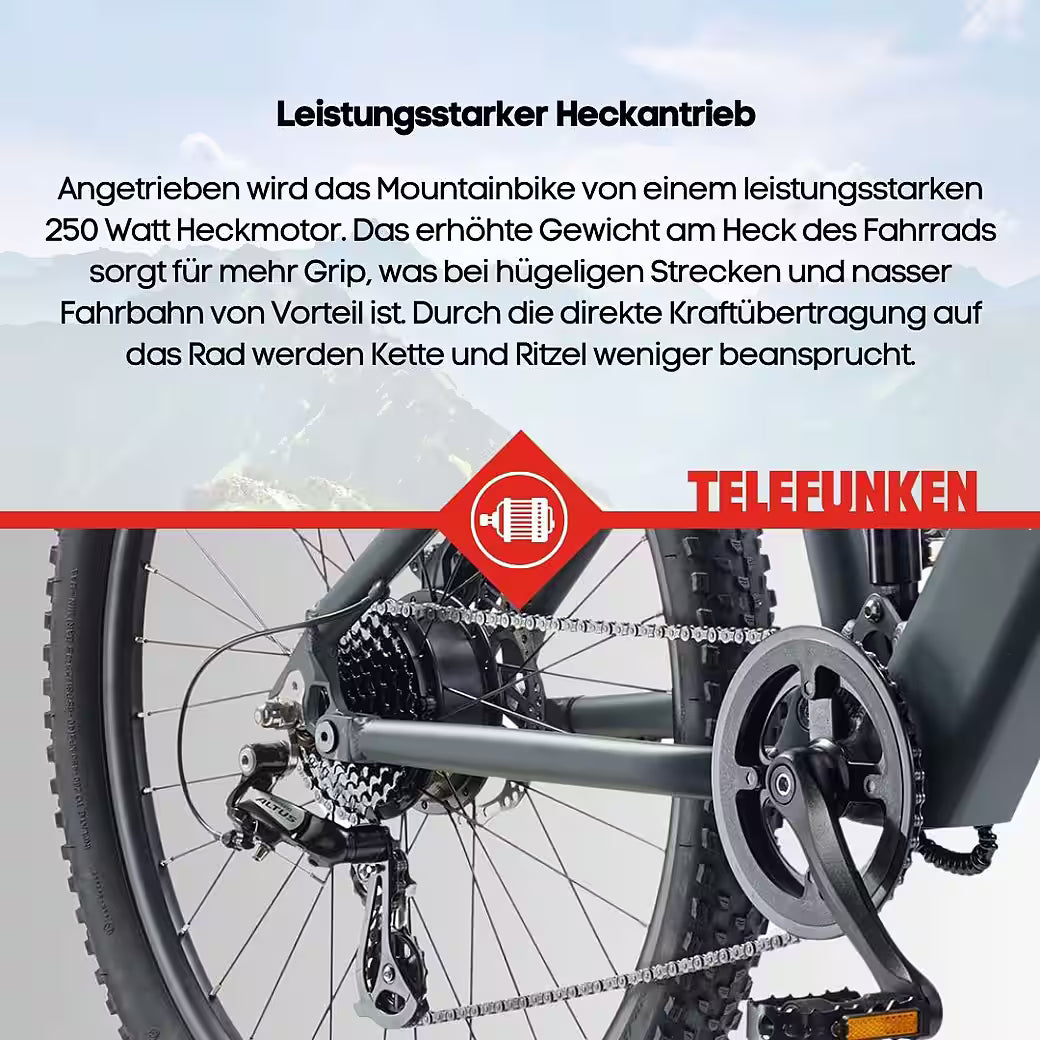 TELEFUNKEN Aufsteiger M936 E-Bike Mountainbike