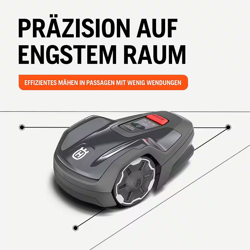 HUSQVARNA Automower® Aspire® R4 – Kompakter Mähroboter
