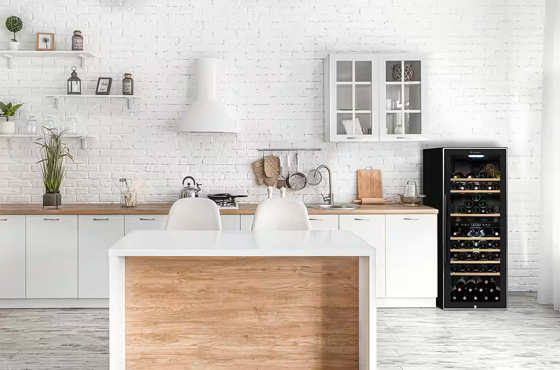 BOSCH KWK36ABGA – Weinkühlschrank mit 2 Temperaturzonen und Vinotag® App