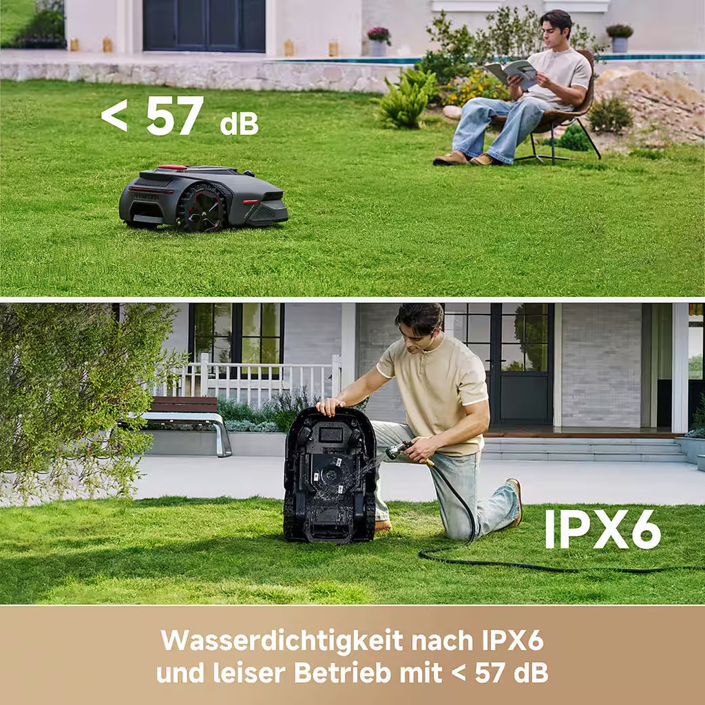 MOVA LiDAX Ultra 800 – Kabelloser Mähroboter mit 3D-LiDAR &amp; AI Vision