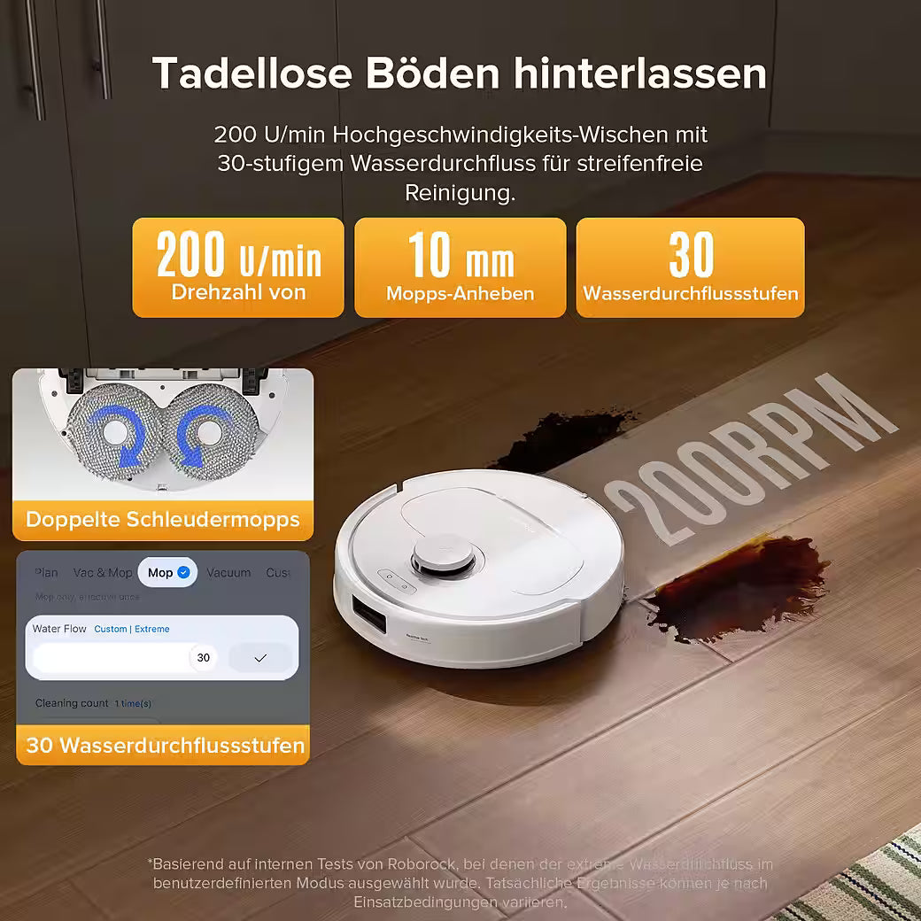 ROBOROCK QV 35S – Saugroboter mit Wischfunktion