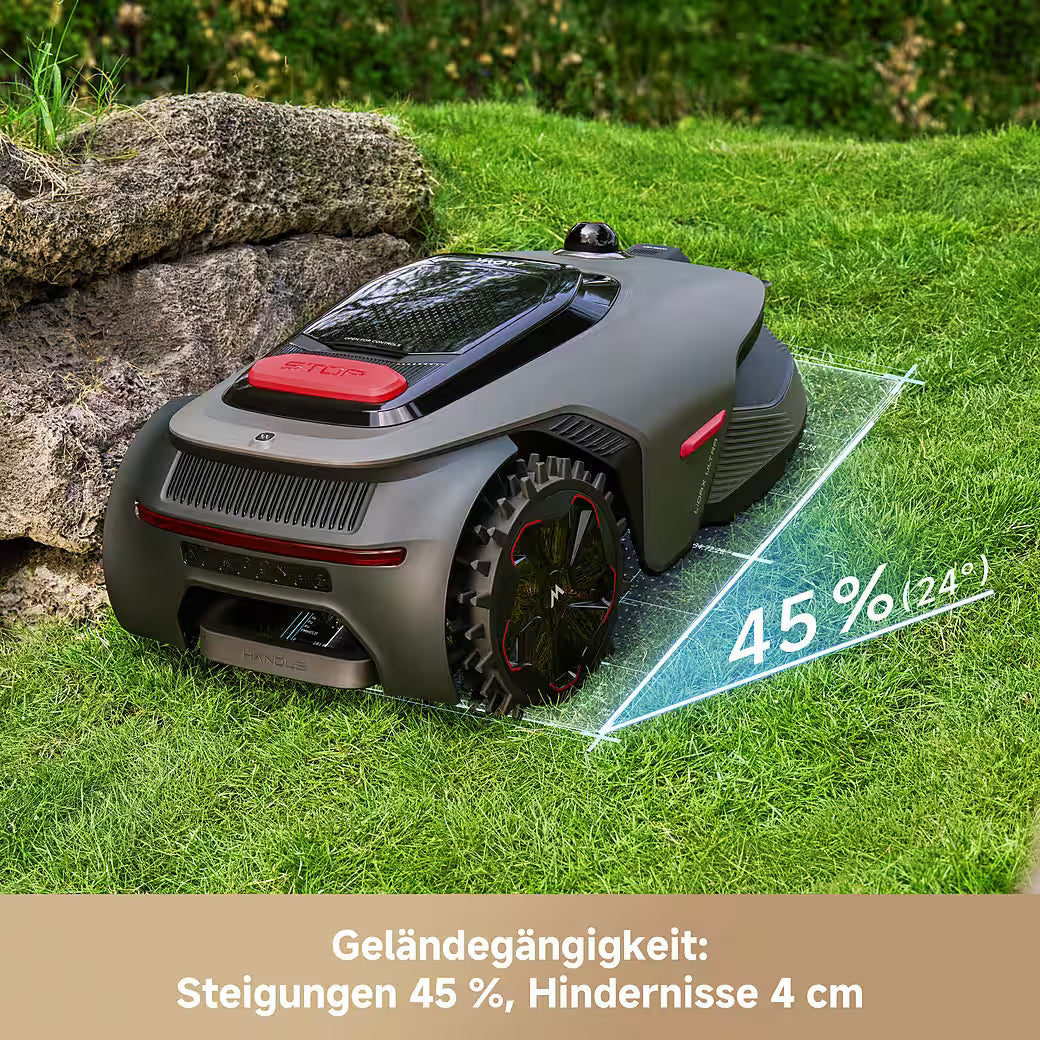 MOVA LiDAX Ultra 800 – Kabelloser Mähroboter mit 3D-LiDAR &amp; AI Vision