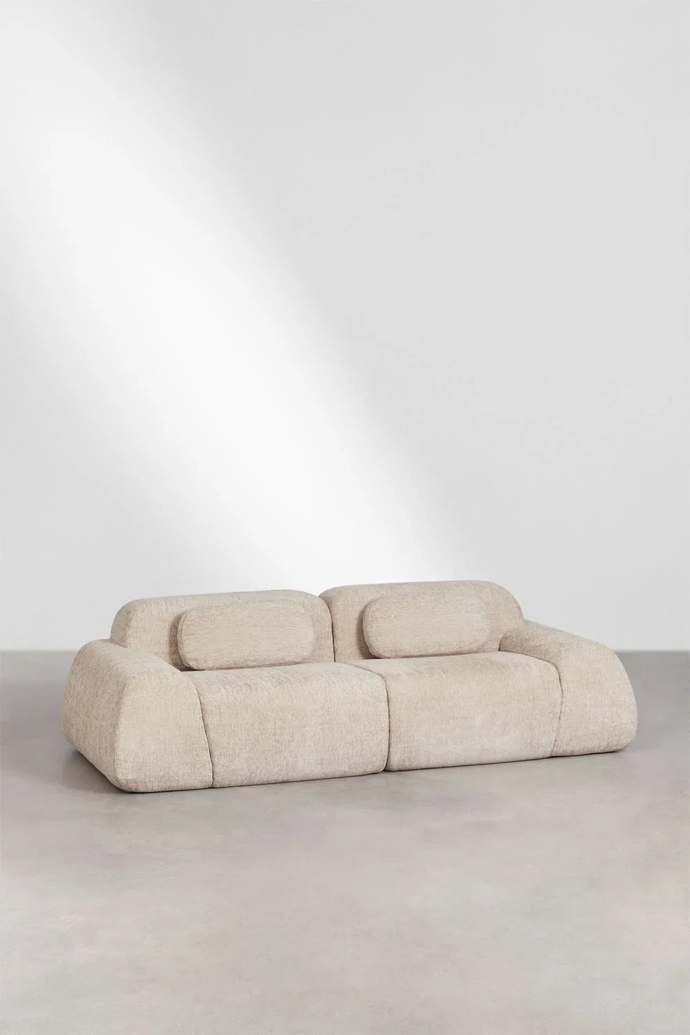 Merida 2-Piece Modular Chenille Sofa